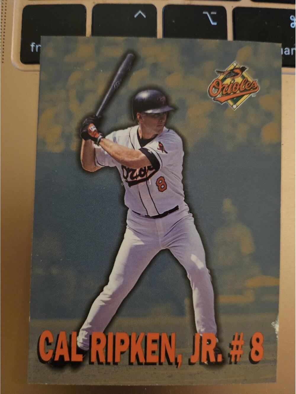 1997 Burger King Cal Ripken Jr. Card #1 of 8 - 2131 - batting